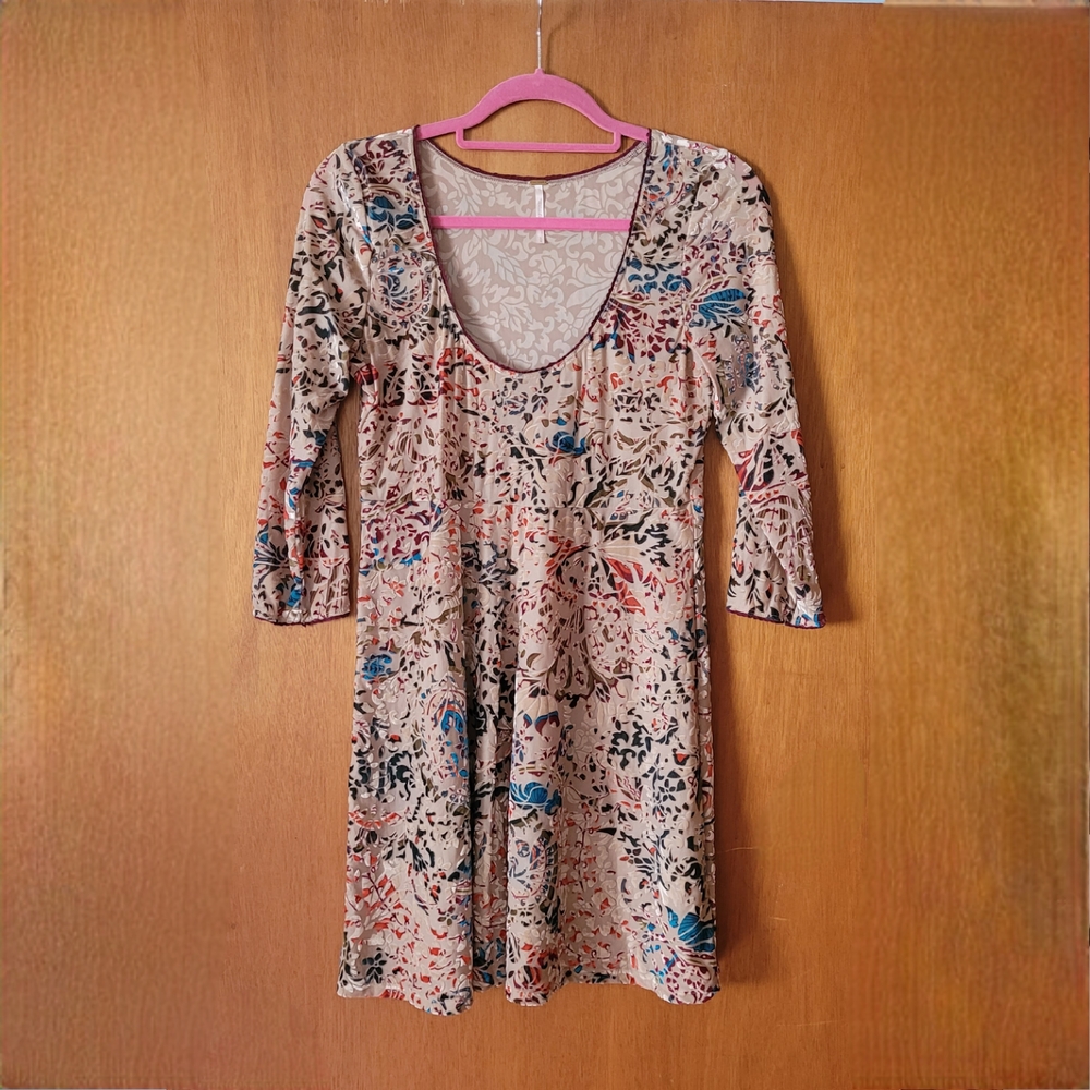 Free People Musa Burnout Dress - Picture 3 of 4